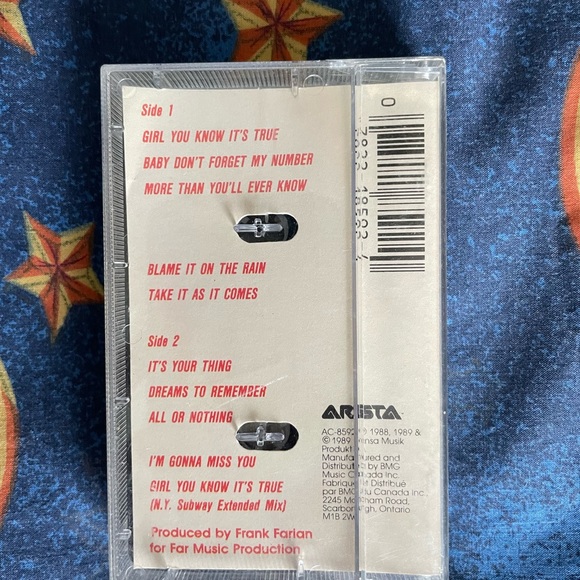 Milli Vanilli cassette tape - Picture 3 of 4